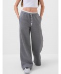 Брюки трикотажные для девочек grey
