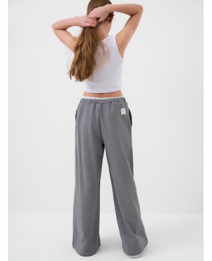 Брюки трикотажные для девочек grey