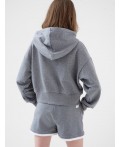 Шорты трикотажные для девочек, 2 шт в комплекте white, grey