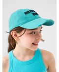 Кепка текстильная для девочек light blue