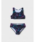 Купальный костюм трикотажный для девочек multicolor