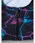 Купальный костюм трикотажный для девочек multicolor