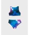 Купальный костюм трикотажный для девочек multicolor