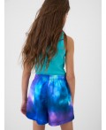 Шорты текстильные пляжные для девочек multicolor