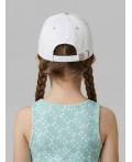 Кепка текстильная для девочек white