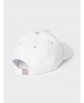 Кепка текстильная для девочек white