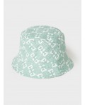 Панама текстильная для девочек white, light green