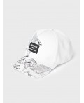 Кепка текстильная для девочек white
