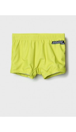 Плавки-шорты трикотажные для мальчиков, короткие light green