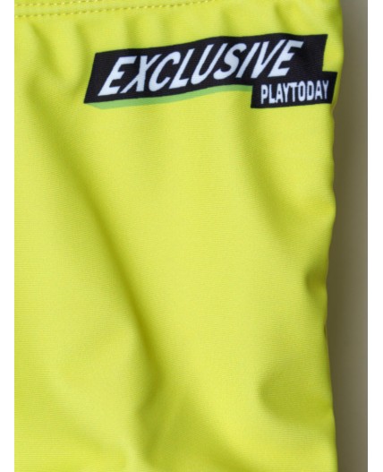 Плавки-шорты трикотажные для мальчиков, короткие light green