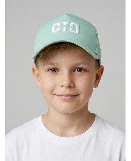 Кепка текстильная для мальчиков light green