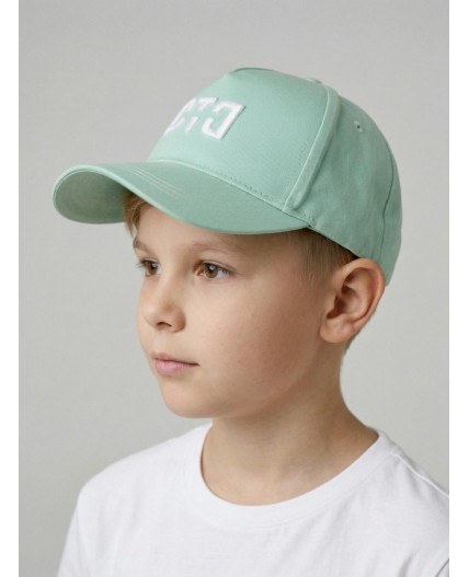Кепка текстильная для мальчиков light green