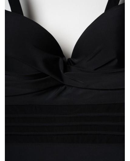 Купальник трикотажный для женщин black