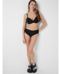 Купальный костюм трикотажный для женщин black