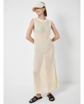 Платье-туника трикотажное для женщин beige