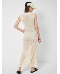 Платье-туника трикотажное для женщин beige