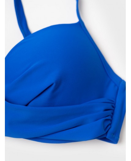 Купальный костюм трикотажный для женщин blue