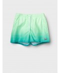 Шорты текстильные плавательные для мужчин, длинные white, light green