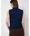 Топ трикотажный для женщин dark blue
