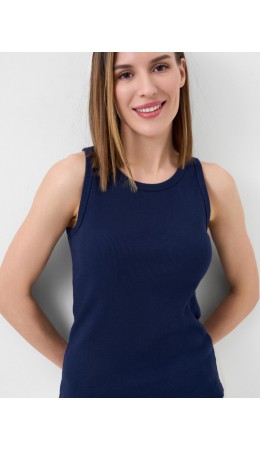 Майка трикотажная для женщин dark blue