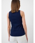 Майка трикотажная для женщин dark blue
