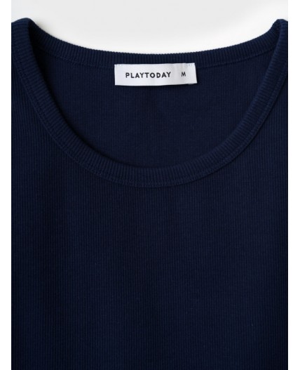 Майка трикотажная для женщин dark blue