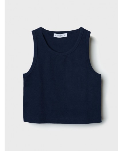 Топ трикотажный для женщин dark blue