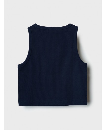Топ трикотажный для женщин dark blue