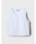 Топ трикотажный для женщин white