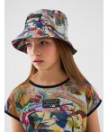 Панама текстильная для девочек multicolor