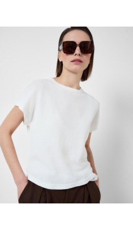 Джемпер трикотажный для женщин white