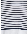 Комплект трикотажный для женщин: джемпер, юбка white, dark blue