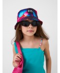 Панама текстильная для девочек multicolor