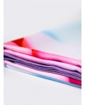 Полотенце текстильное для девочек white, lilac