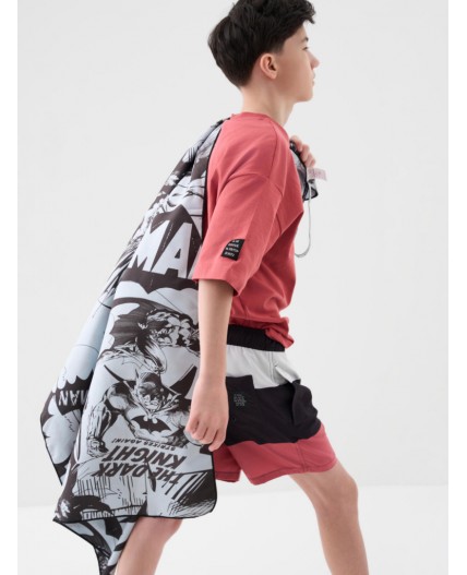 Полотенце текстильное для мальчиков black, light grey