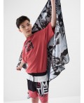 Полотенце текстильное для мальчиков black, light grey