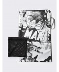 Полотенце текстильное для мальчиков black, light grey