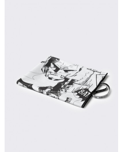Полотенце текстильное для мальчиков black, light grey