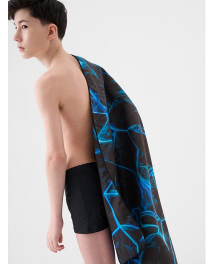 Полотенце текстильное для мальчиков black