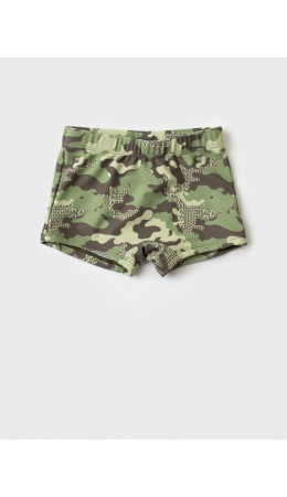 Плавки-шорты трикотажные для мальчиков, короткие dark green, green, light green