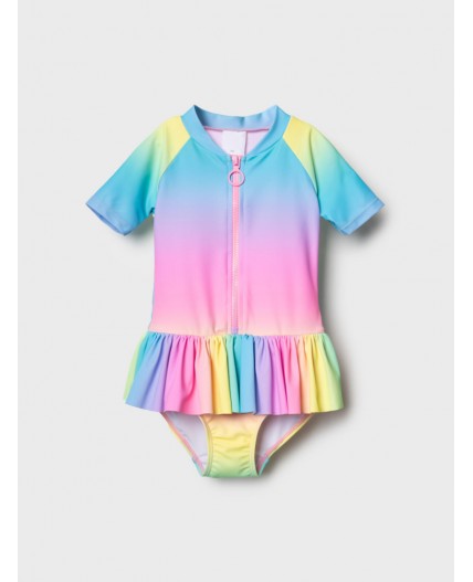 Комбинезон плавательный трикотажный для девочек multicolor