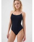 Купальник трикотажный для женщин milk, black