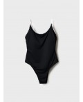 Купальник трикотажный для женщин milk, black