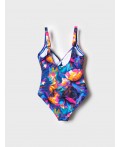 Купальник трикотажный для женщин multicolor