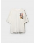 Фуфайка трикотажная для мужчин (футболка) white