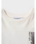 Фуфайка трикотажная для мужчин (футболка) white