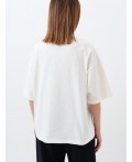 Джемпер трикотажный для женщин (футболка) white