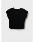 Фуфайка трикотажная для женщин (футболка) black, white