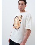 Фуфайка трикотажная для мужчин (футболка) white