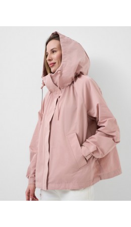 Куртка текстильная с полиуретановым покрытием для женщин (ветровка) pale pink